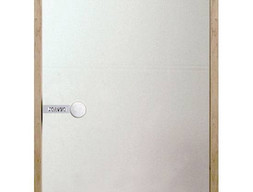 Стеклянная дверь для сауны Harvia STG 80x190, стекло сатин, коробка ольха