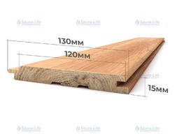 Вагонка ольха широкая, сорт Экстра, 15х130(120)х2700 мм.