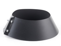 Юбка Везувий BLACK (AISI 430/0,5мм) д.200