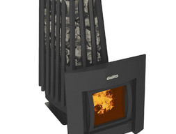 Дровяная банная печь GrillD Cometa 350 Vega Window Max Pro