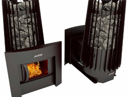 Дровяная банная печь GrillD Cometa 180 Vega Window