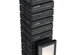 Дровяная банная печь GrillD Shaman Long, 3 каменки