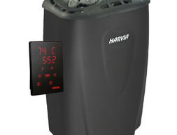 Электрическая печь Harvia Moderna V80XE Black, пульт в комплекте