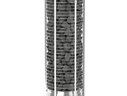 Печь для сауны Sawo Tower TH5-80Ni2-CNR-P круглая, 8 кВт, выносной пульт, встроенный блок мощности, нержавейка