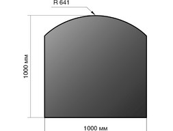 Лист Напольный ВЕЗУВИЙ 1000Х1000Х2 R 641