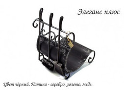 Дровница Kovstandart Элеганс плюс 2