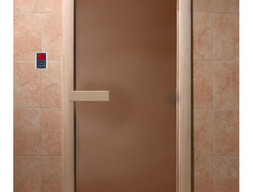 Дверь DoorWood 70х190, бронза матовая, коробка хвоя