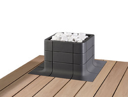 Электрокаменка Tulikivi Nuoska Graphite 9,0 kW Integrated